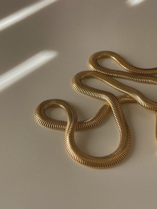 18K Gold Filled Snake Chain
